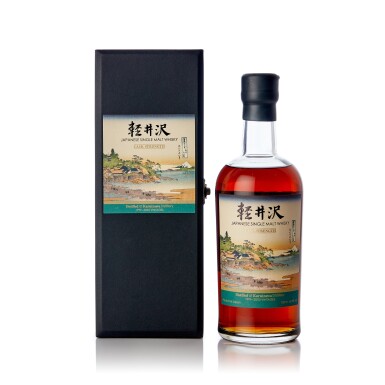 View full screen - View 1 of Lot 5086. 輕井澤 "冨嶽三十六景" 系列 Karuizawa 36 Views of Mount Fuji 23rd Release 60.9 abv NV (1 BT70).