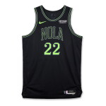 Derik Queen ‘Rookie Year’ New Orleans Pelicans 2025-2026 Game Worn City Edition Jersey