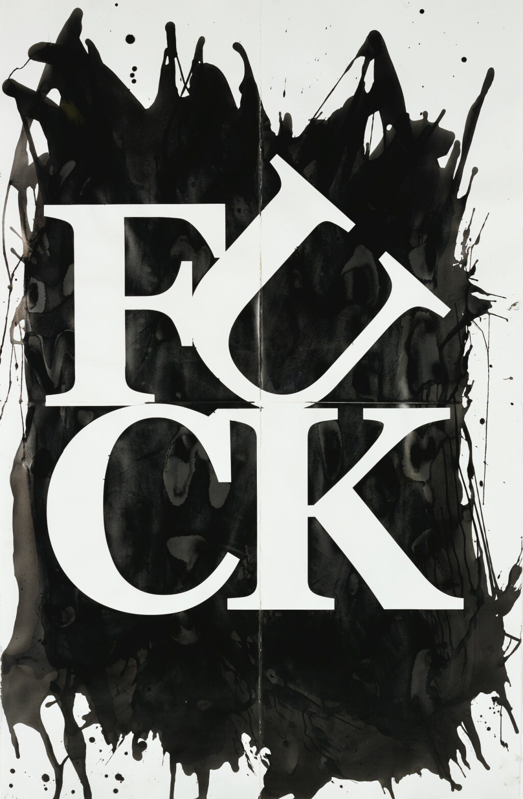 View full screen - View 1 of Lot 98. KENDELL GEERS | FUCK.
