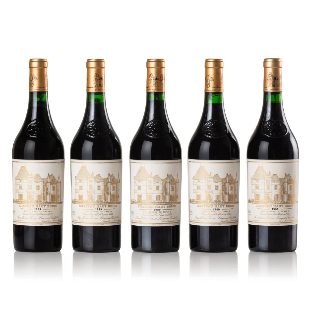 View full screen - View 1 of Lot 80. Château Haut Brion 1989 (9 BT).