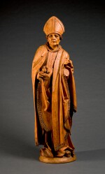 CIRCLE OF TILMAN RIEMENSCHNEIDER (1460-1531), GERMAN, FRANCONIA, CIRCA 1500| SAINT NICHOLAS OF MYRA