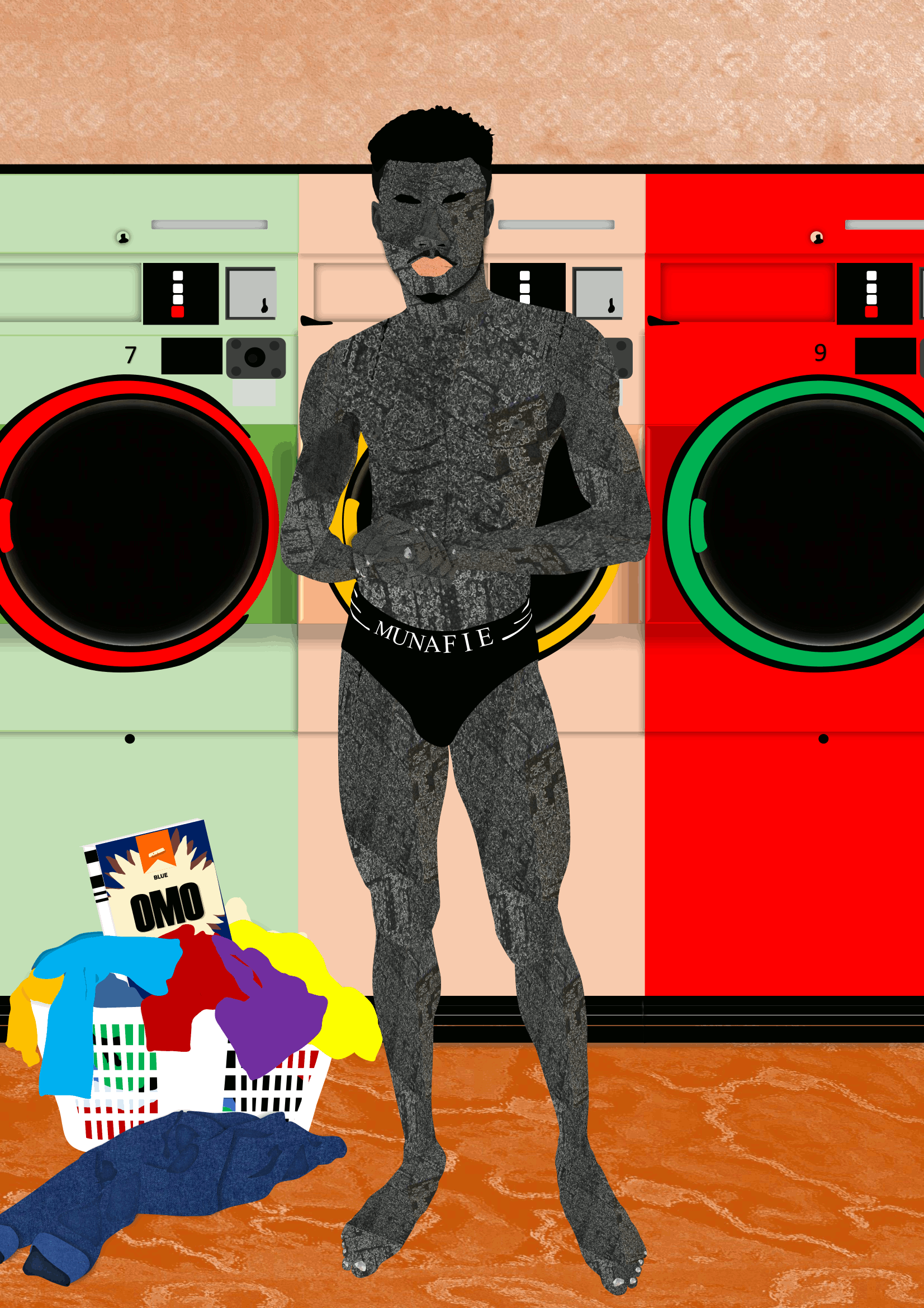 View full screen - View 1 of Lot 890. Laundry Day.
