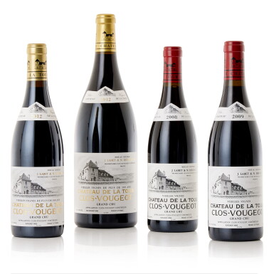 View full screen - View 1 of Lot 1031. Clos Vougeot Vieilles Vignes 2009 Château de La Tour (12 BT).