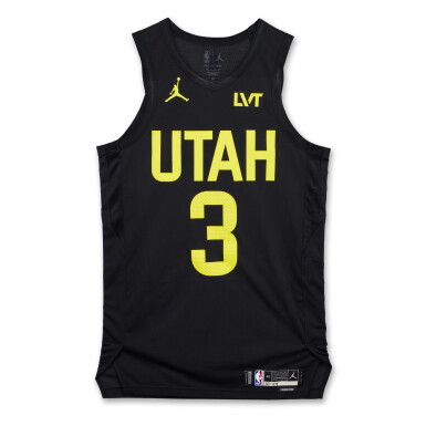 View full screen - View 1 of Lot 229. Keyonte George Utah Jazz 2024-2025 Game Worn Statement Edition Jersey | Double-Double.