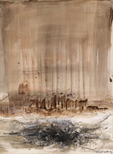 View full screen - View 1 of Lot 215. Zao Wou-Ki 趙無極 | Sans titre 無題.