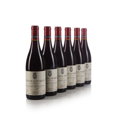 View full screen - View 1 of Lot 9141. Bonnes Mares 2015 Comte Georges de Vogüé (6 BT).
