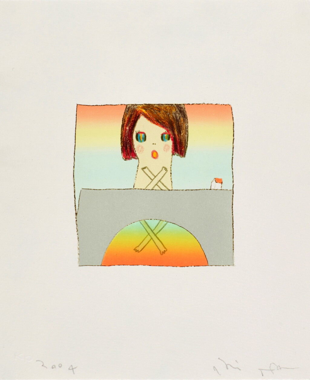 View full screen - View 1 of Lot 10. Untitled: Over The Rainbow.