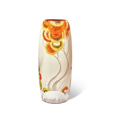 View full screen - View 1 of Lot 1154. A Clarice Cliff 'Rhondanthe'-Pattern Umbrella Stand, 20th Century.