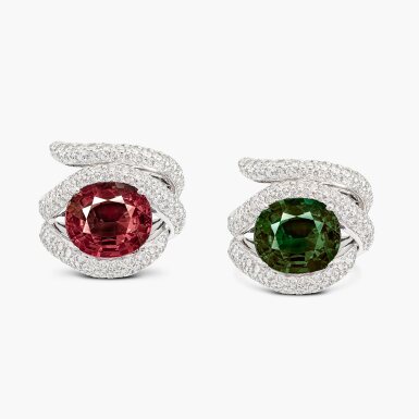 View full screen - View 1 of Lot 1777. Alexandrite and Diamond Ring | Adler | 8.03克拉 天然「斯里蘭卡」未經處理亞歷山大變色石 配 鑽石 戒指.