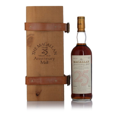 View full screen - View 1 of Lot 14. The Macallan 25 Year Old Anniversary Malt 43.0 abv 1967 (1 BT 75cl).