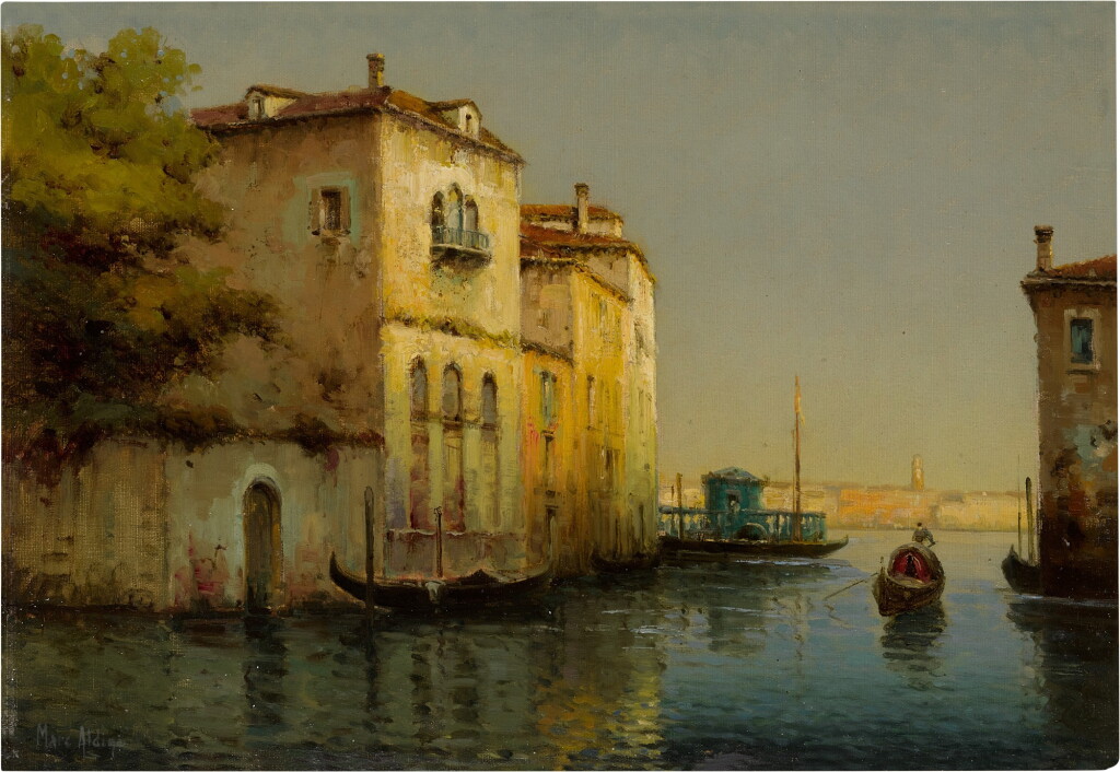 View full screen - View 1 of Lot 749. Venetian Canal.