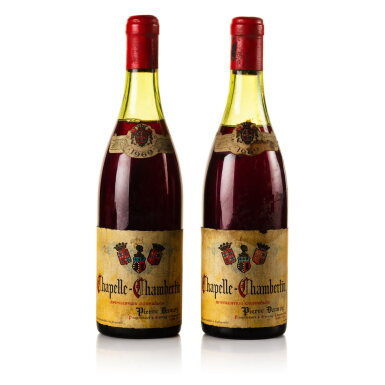 View full screen - View 1 of Lot 407. Chapelle Chambertin 1969 Pierre Damoy (2 BT).