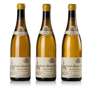 View full screen - View 1 of Lot 325. Chablis, Montée de Tonnerre 2011 Domaine Raveneau (3 BT).