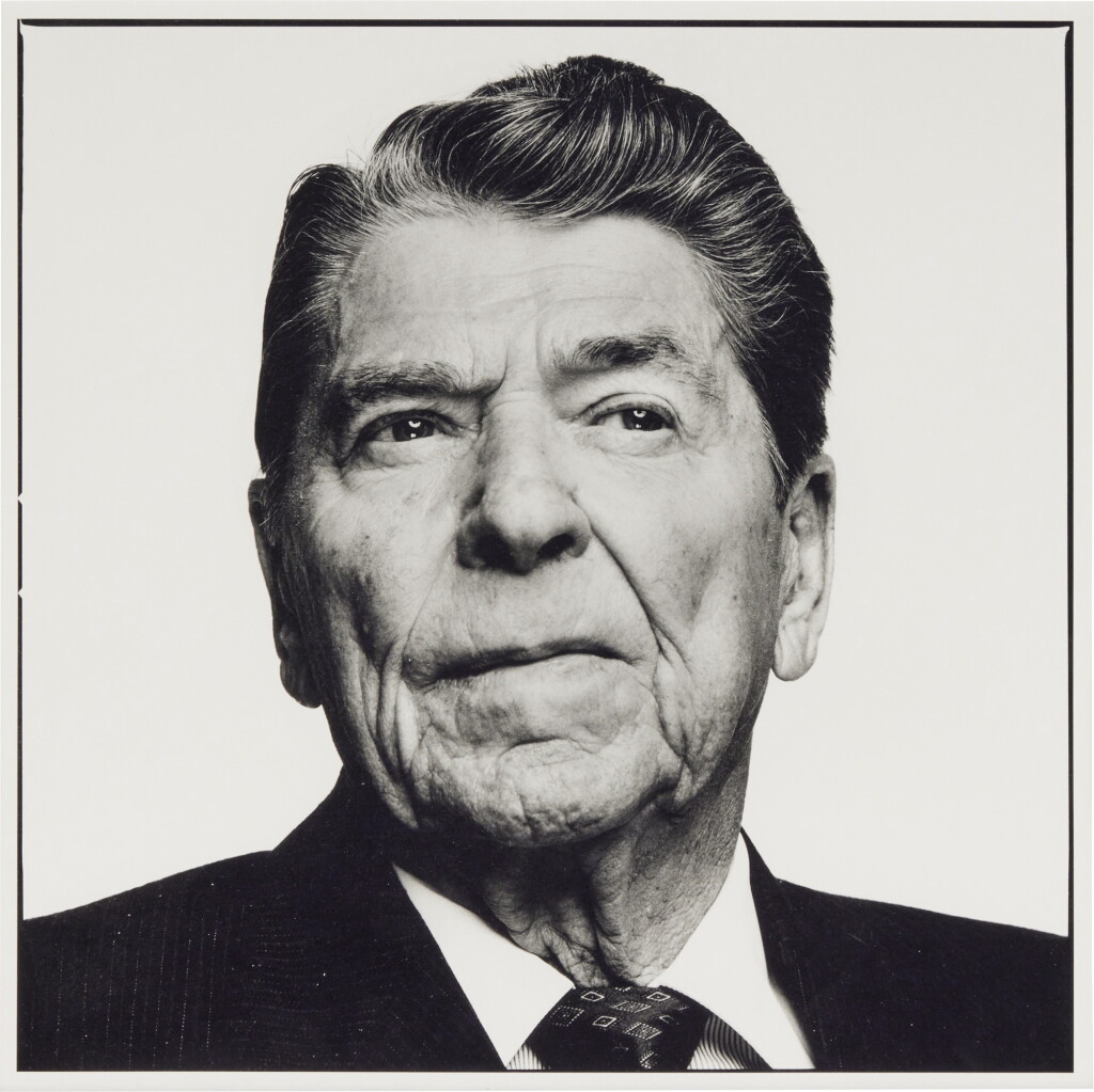 View full screen - View 1 of Lot 1052. Ronald Reagan, Los Angeles, California, April 1, 1993.