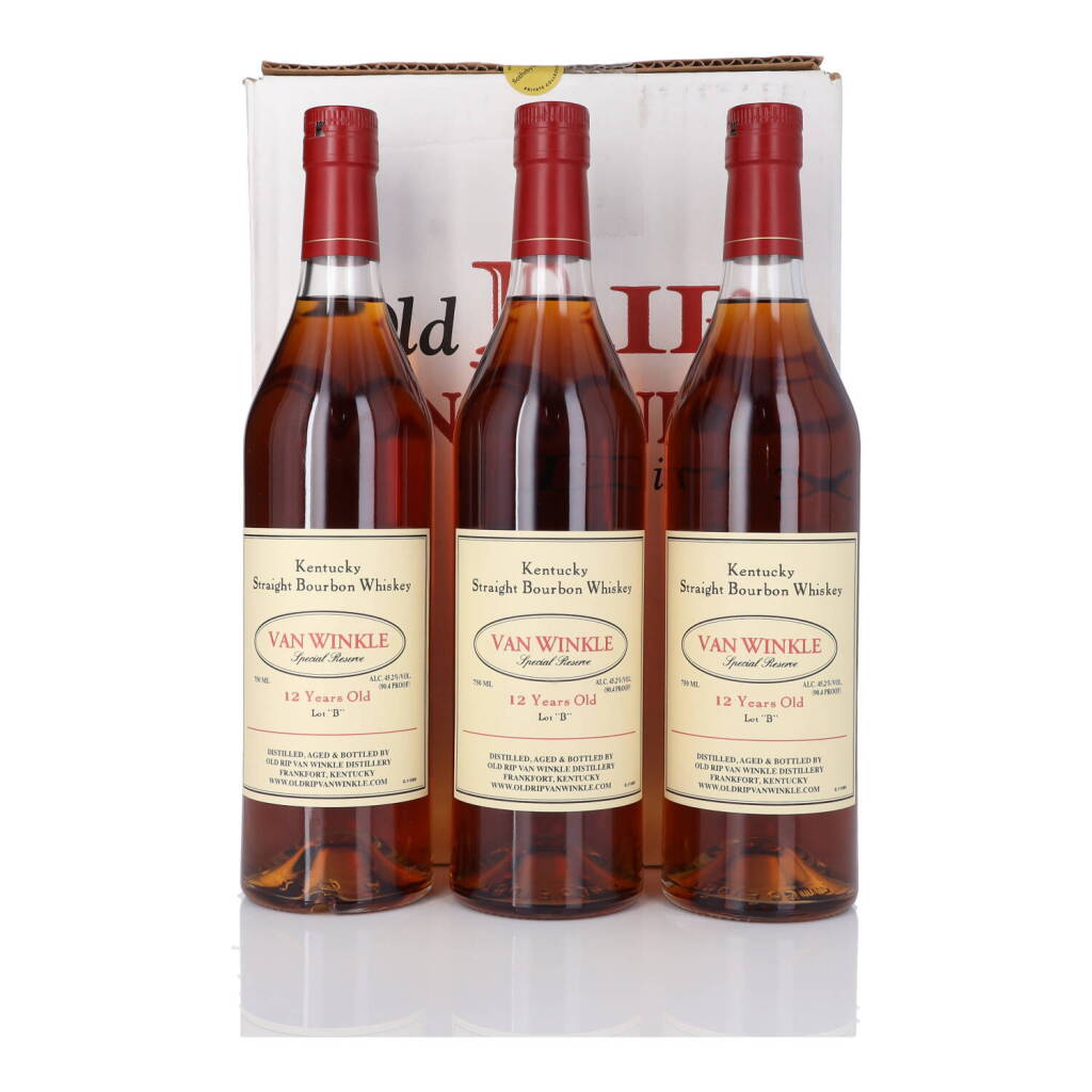 View full screen - View 1 of Lot 92. Van Winkle 12 Year Old Special Reserve Lot "B" 90.4 Proof NV (3 BT 75cl).