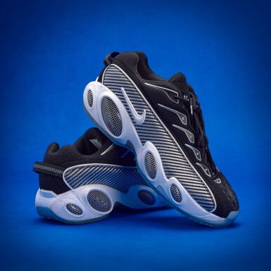 View full screen - View 1 of Lot 22. Stephen Curry 2025-2026 Tunnel Worn Dual-Signed Nike NOCTA Glide.