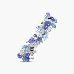 Tanzanite, Moonstone, Aquamarine, Onyx and Diamond 'Tutti Frutti' Bracelet