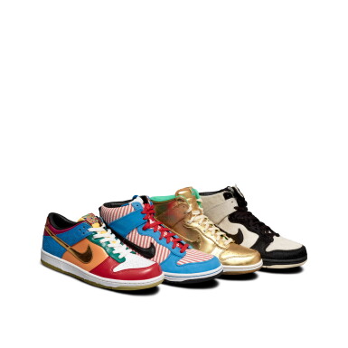 View full screen - View 1 of Lot 44. Set of 4 | Nike Dunk ‘Japan City’ Pack | Sizes 9-10.