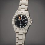 Reference 1655 Explorer II 'Steve McQueen' | A stainless steel automatic wristwatch with date, 24-hour indication and bracelet, Circa 1976 | 勞力士 型號 1655 Explorer II 'Steve McQueen' 精鋼自動上鏈鍊帶腕錶備日期及24小時顯示,製作年份約 1976