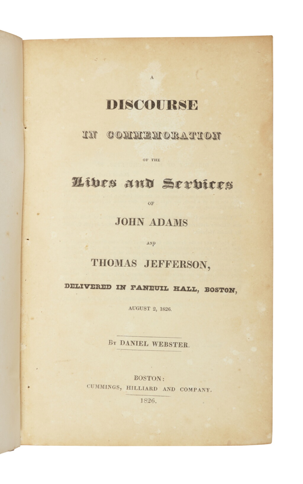 View full screen - View 1 of Lot 72. American Sermon Sammelband | American Sermon Sammelband. Two volumes, 19th century.