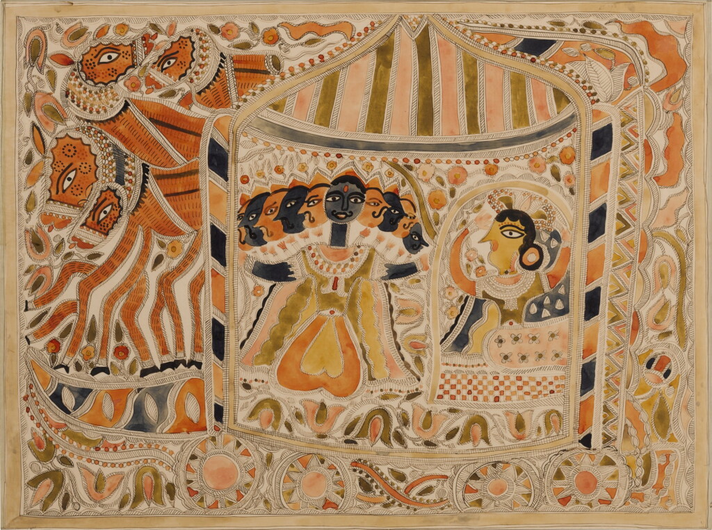 View full screen - View 1 of Lot 95. Sita Harana (Abduction of Sita).