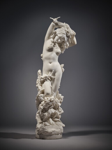 View full screen - View 1 of Lot 29. RAFFAELLO ROMANELLI | WOODLAND NYMPH .