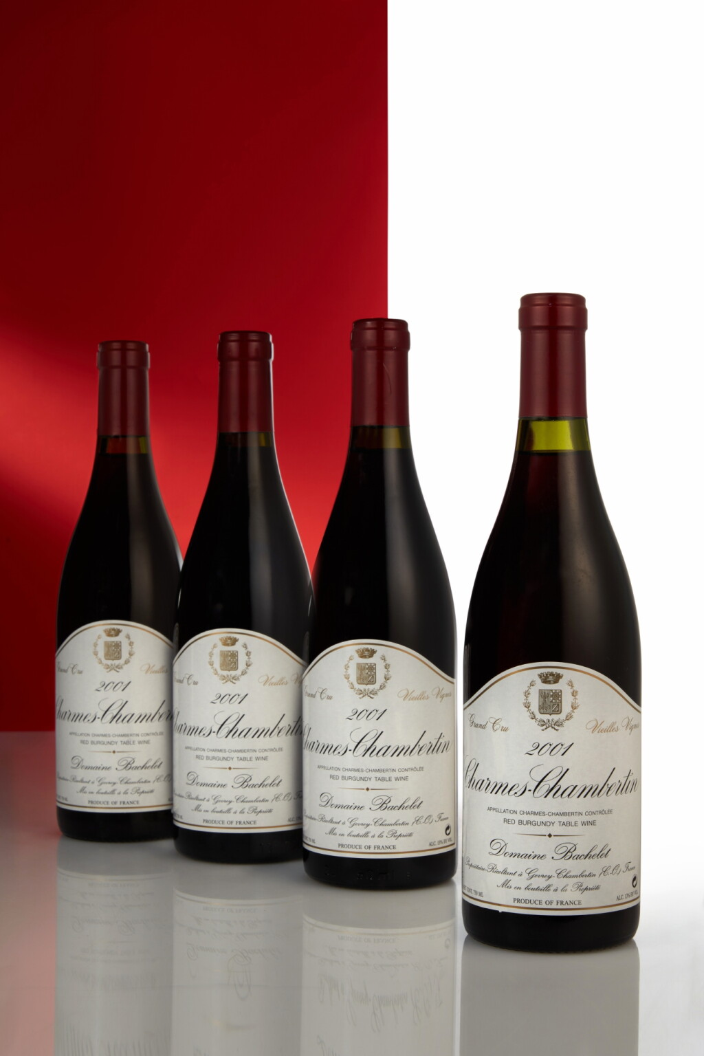 View full screen - View 1 of Lot 125. Charmes Chambertin, Vieilles Vignes 2001 Domaine Bachelet (6 BT).
