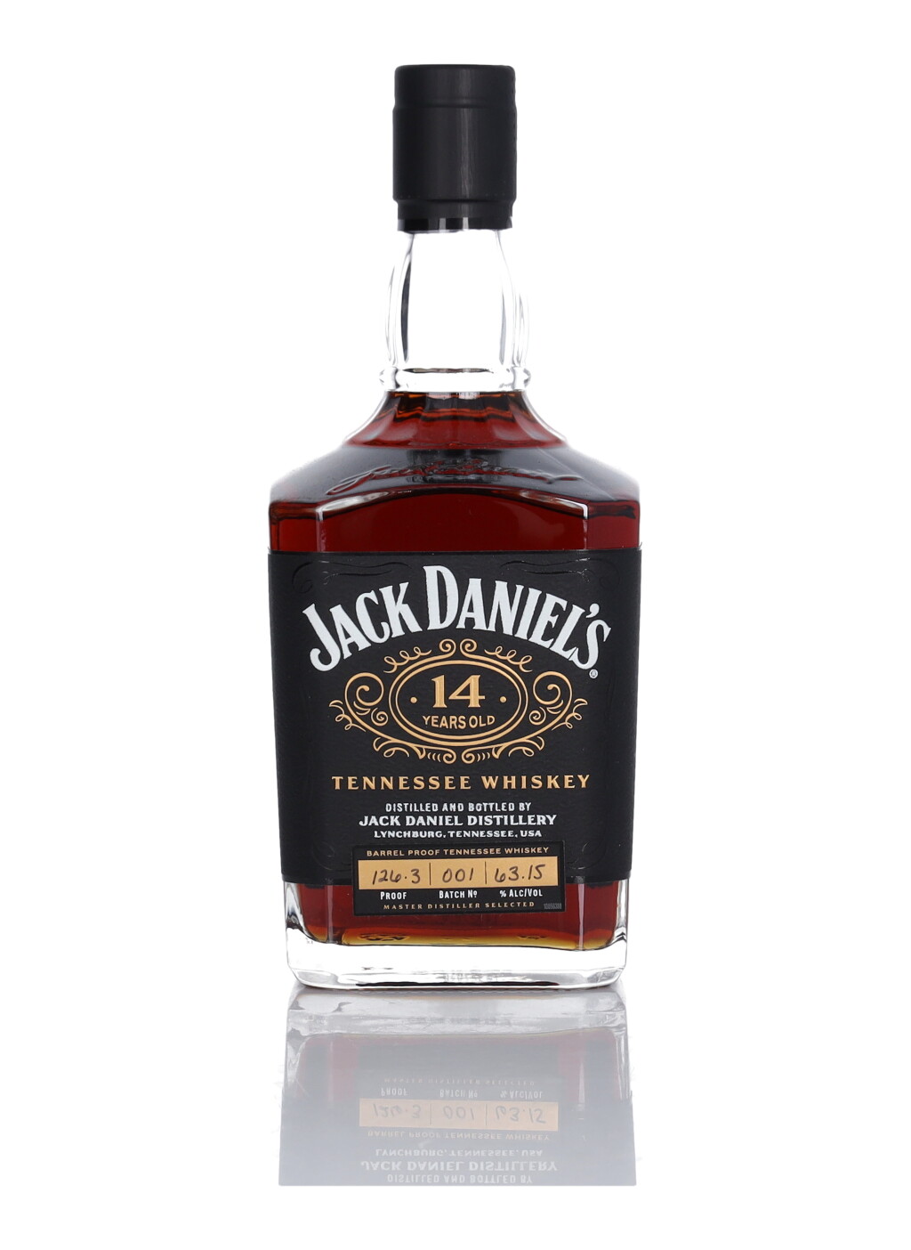 View full screen - View 1 of Lot 208. Jack Daniel’s 14 Year Old 126.3 Proof NV (1 Bottle 75cl).