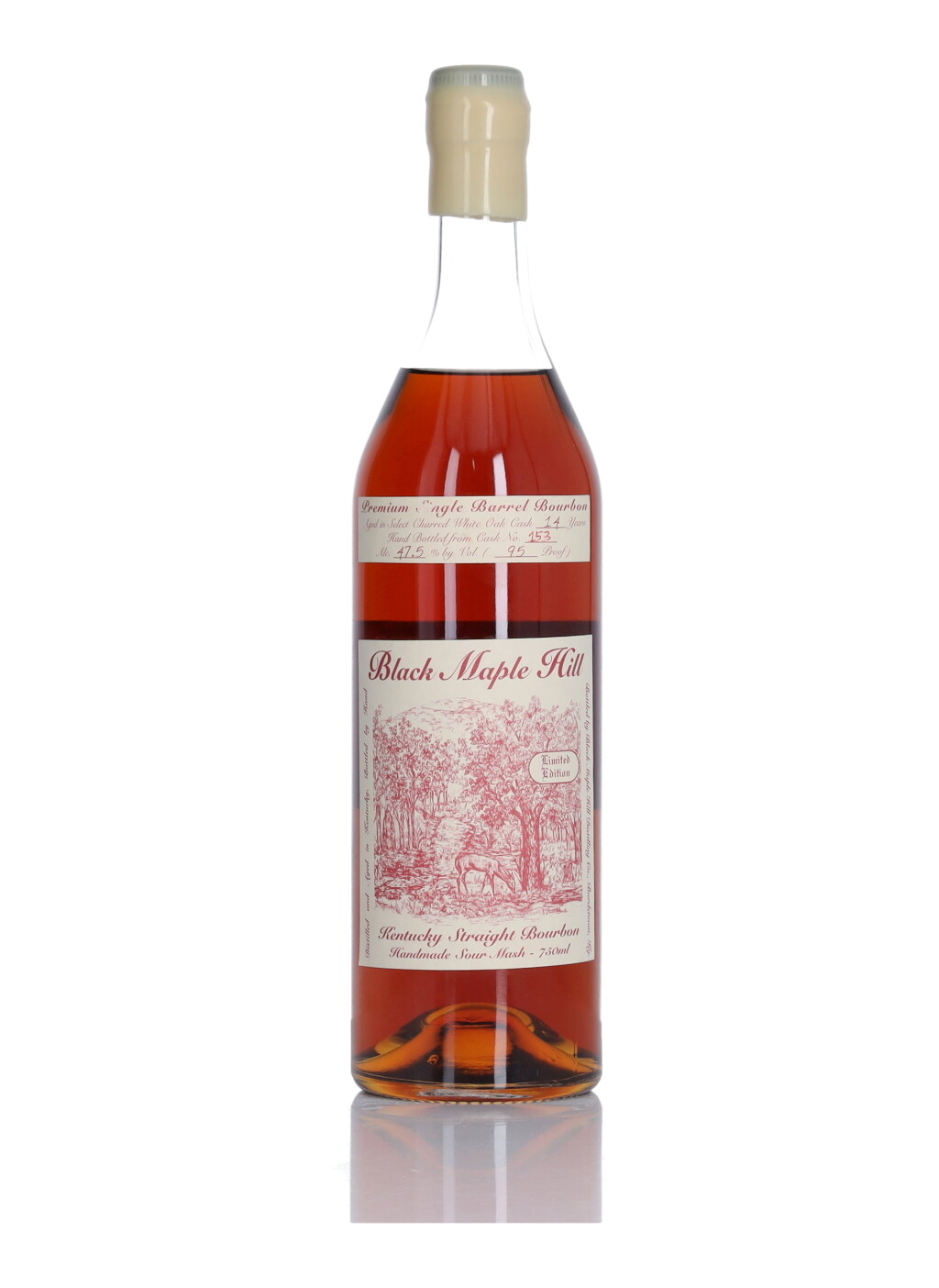 View full screen - View 1 of Lot 55. Black Maple Hill Single Barrel Bourbon 14 Year Old 95 Proof NV (1 Bottle 75cl).