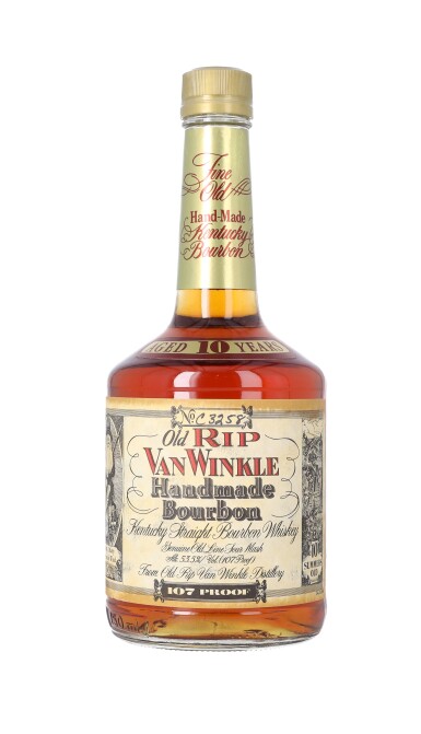 View full screen - View 1 of Lot 44. Old Rip Van Winkle 10 Year Old 107 proof NV (1 BT75).