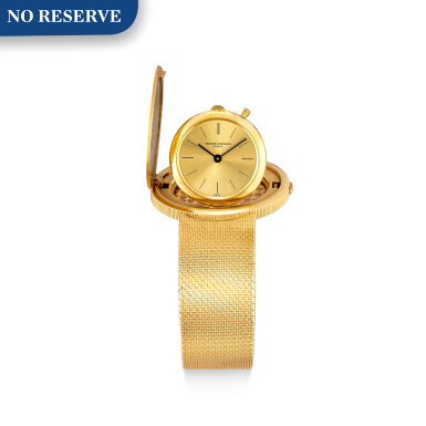 View full screen - View 1 of Lot 8136. VACHERON CONSTANTIN | REFERENCE 7814 | A YELLOW GOLD TWENTY DOLLAR COIN BRACELET WATCH, MADE IN 1974 | 江詩丹頓 | 型號7814 黃金二十美元金幣鏈帶腕錶,1974年製.