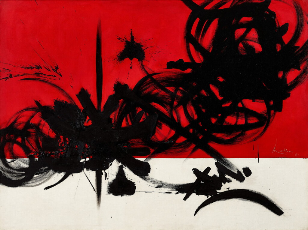 View full screen - View 1 of Lot 1021. Georges Mathieu 喬治・馬修 | Jadis et Maintenant 俯仰今昔.