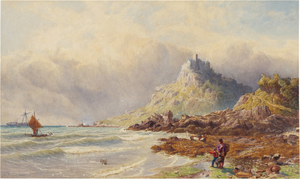 View full screen - View 1 of Lot 224. Saint Michael's Mount, Cornwall.