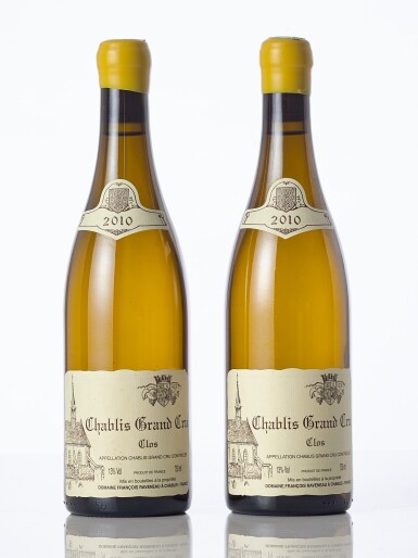View full screen - View 1 of Lot 6289. Chablis, Les Clos 2010 Domaine Raveneau (2 BT).