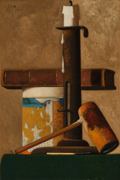 View full screen - View 1 of Lot 929. Candlestick, Mug, Pipe and Book.