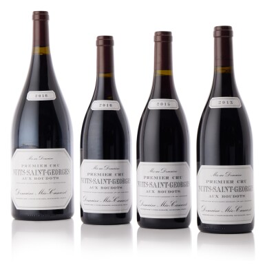 View full screen - View 1 of Lot 1243. Nuits St. Georges, Aux Boudots "Vertical" Méo-Camuzet, Mixed Lot (6 BT, 1 MAG).
