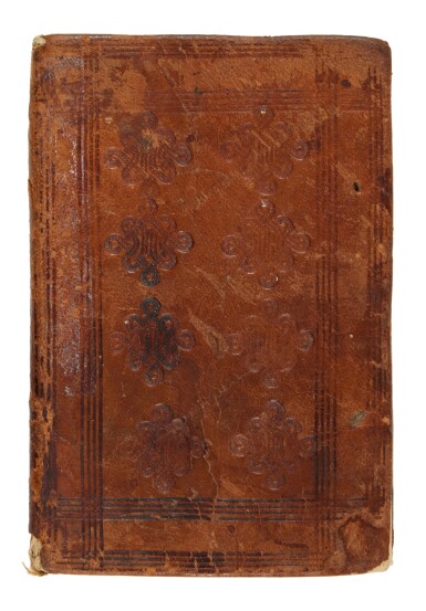 View full screen - View 1 of Lot 300. Tertullianus, Apologeticus aduersus gentes, Florence, Filippo I Giunta, 1513, contemporary brown Italian (Florence?) morocco.