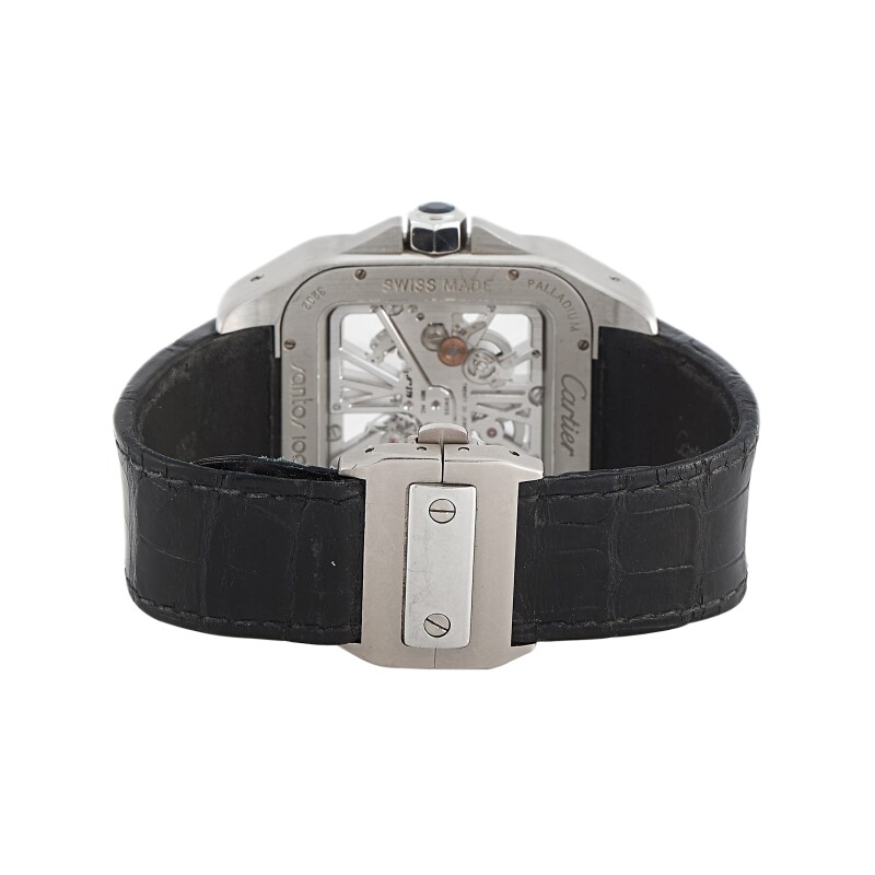 Skeleton Titanium W2020052 Cartier Cartier Santos Dumont Skeleton