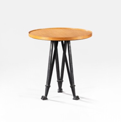 View full screen - View 1 of Lot 129. Side table, designed in 1962, our example made circa 1990 | Guéridon, le modèle créé en 1962, notre exemplaire créé vers 1990.