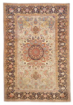 A Kashan 'Mohtasham' Rug, Central Persia, Late 19th Century