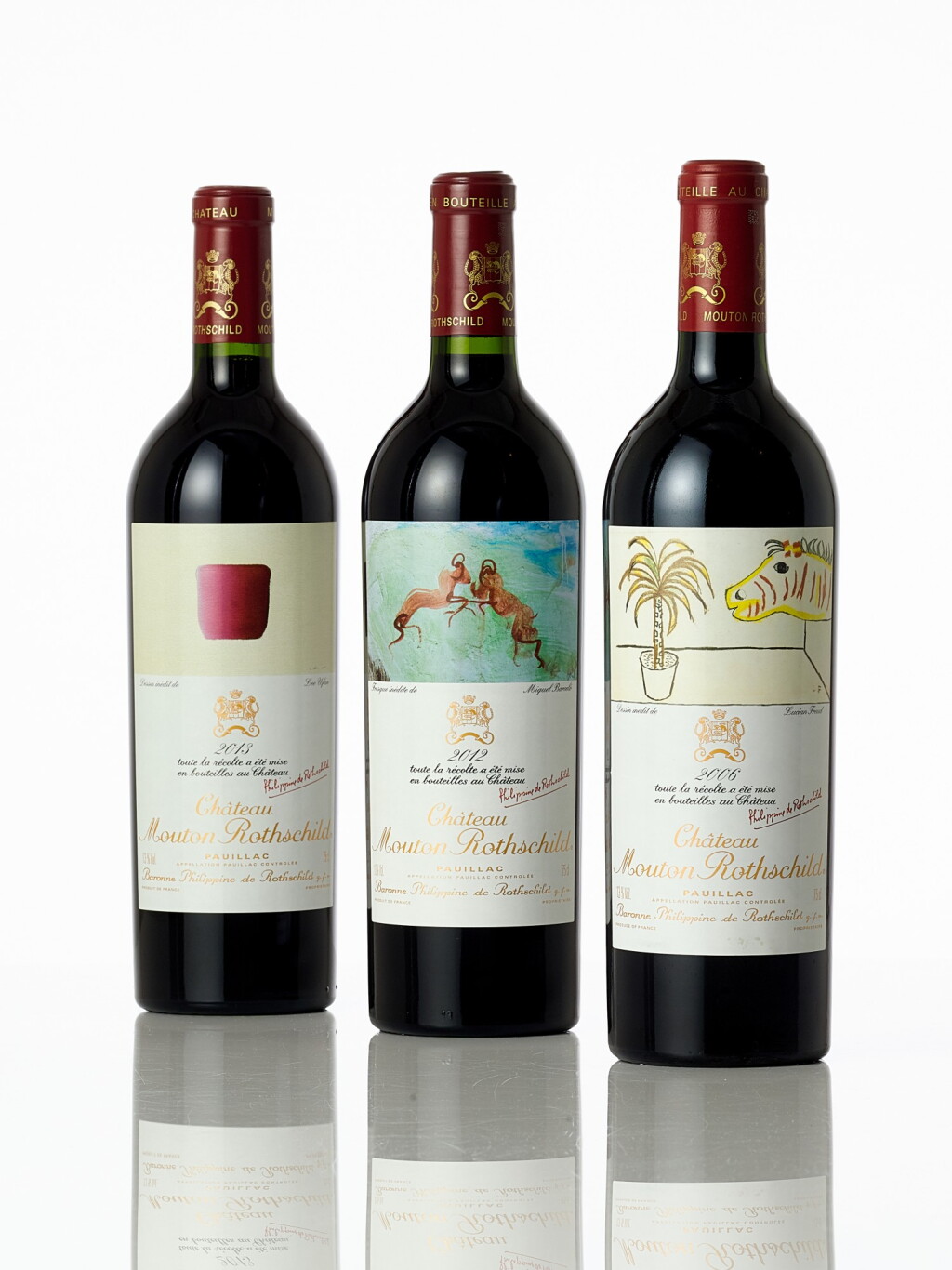 View full screen - View 1 of Lot 4033. Château Mouton Rothschild 2006 (6 BT).