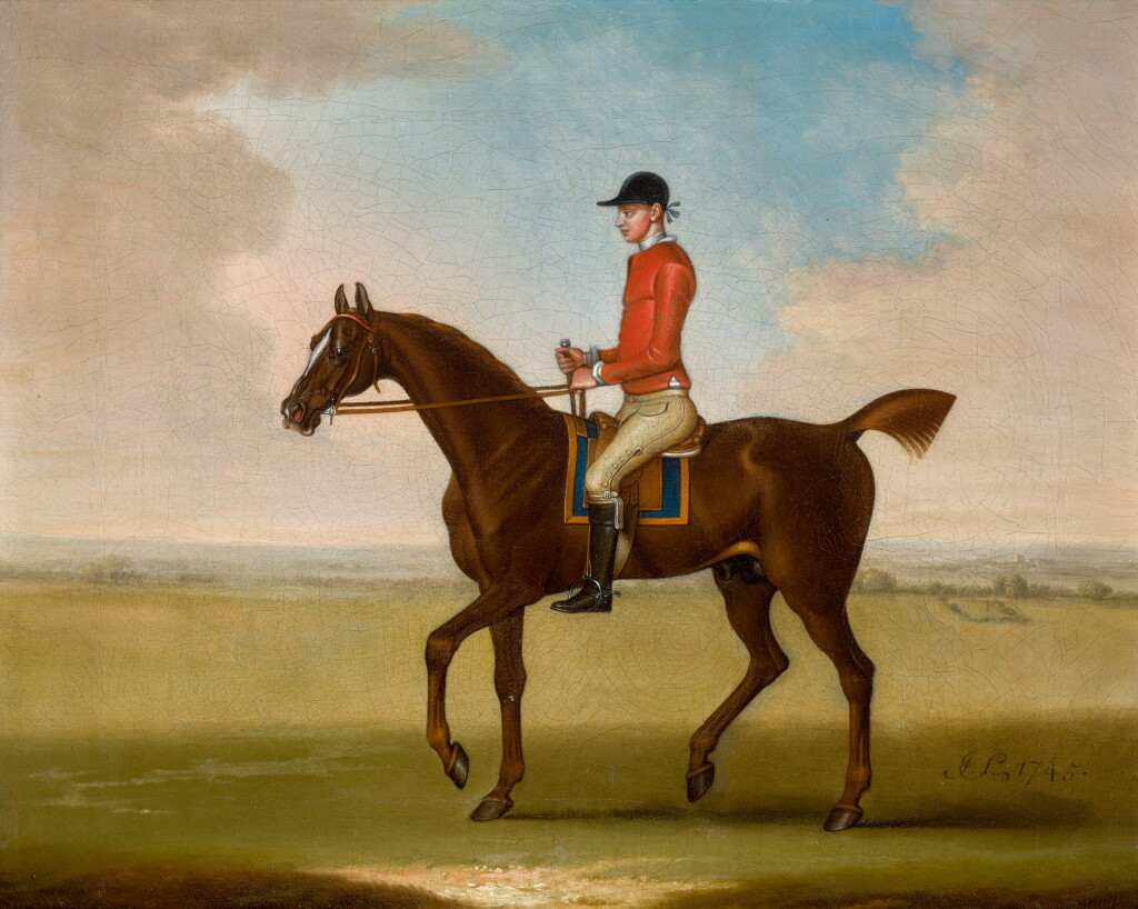 View full screen - View 1 of Lot 74. JAMES SEYMOUR | Mr John Martindale’s 'Sedbury', with jockey up.