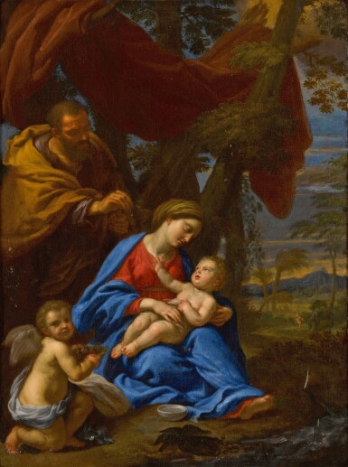 View full screen - View 1 of Lot 117. The Rest on the Flight to Egypt.