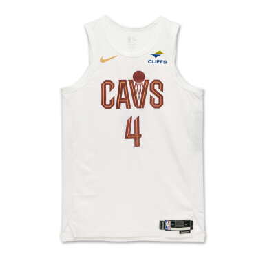 View full screen - View 1 of Lot 48. Evan Mobley Cleveland Cavaliers 2024-2025 Kia NBA Tip-Off Game Worn Association Edition Jersey .