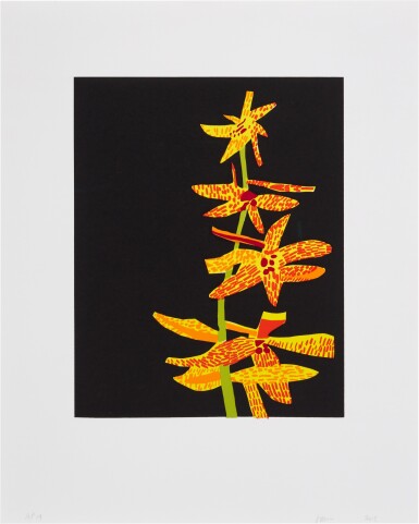 View full screen - View 1 of Lot 92. Untitled (Orchid I).