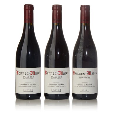 View full screen - View 1 of Lot 26. Bonnes Mares 2012 Domaine Georges Roumier (3 BT).
