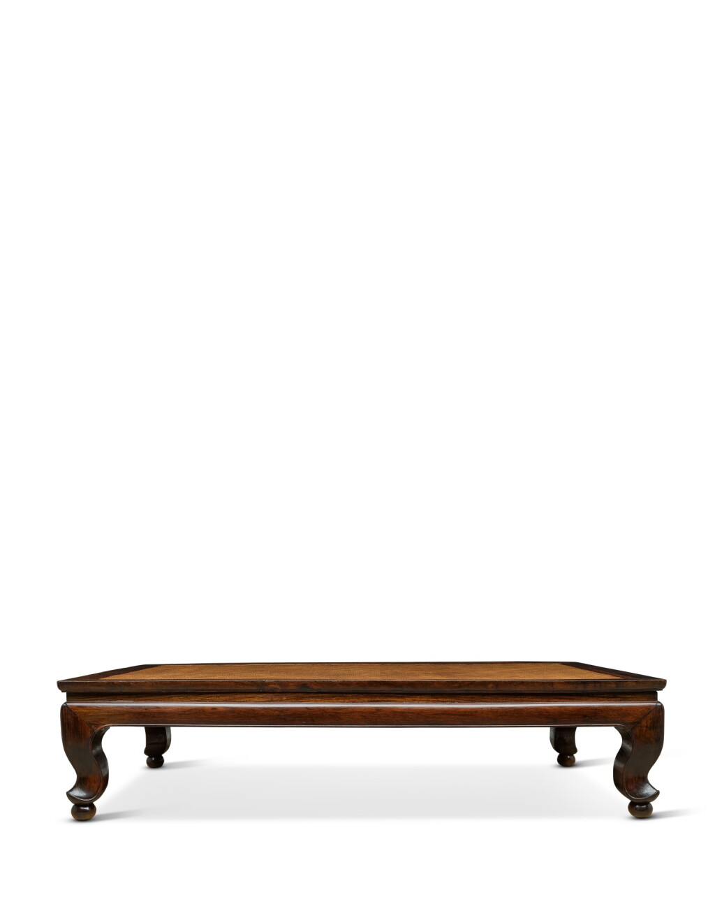 View full screen - View 1 of Lot 8054. A rare huanghuali waisted daybed, ta, 17th century | 十七世紀 黃花梨涼榻.