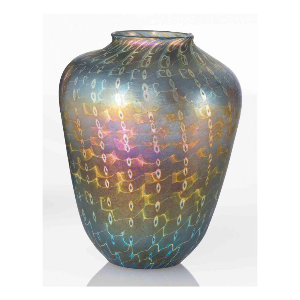 View full screen - View 1 of Lot 3. Decorated Vase.