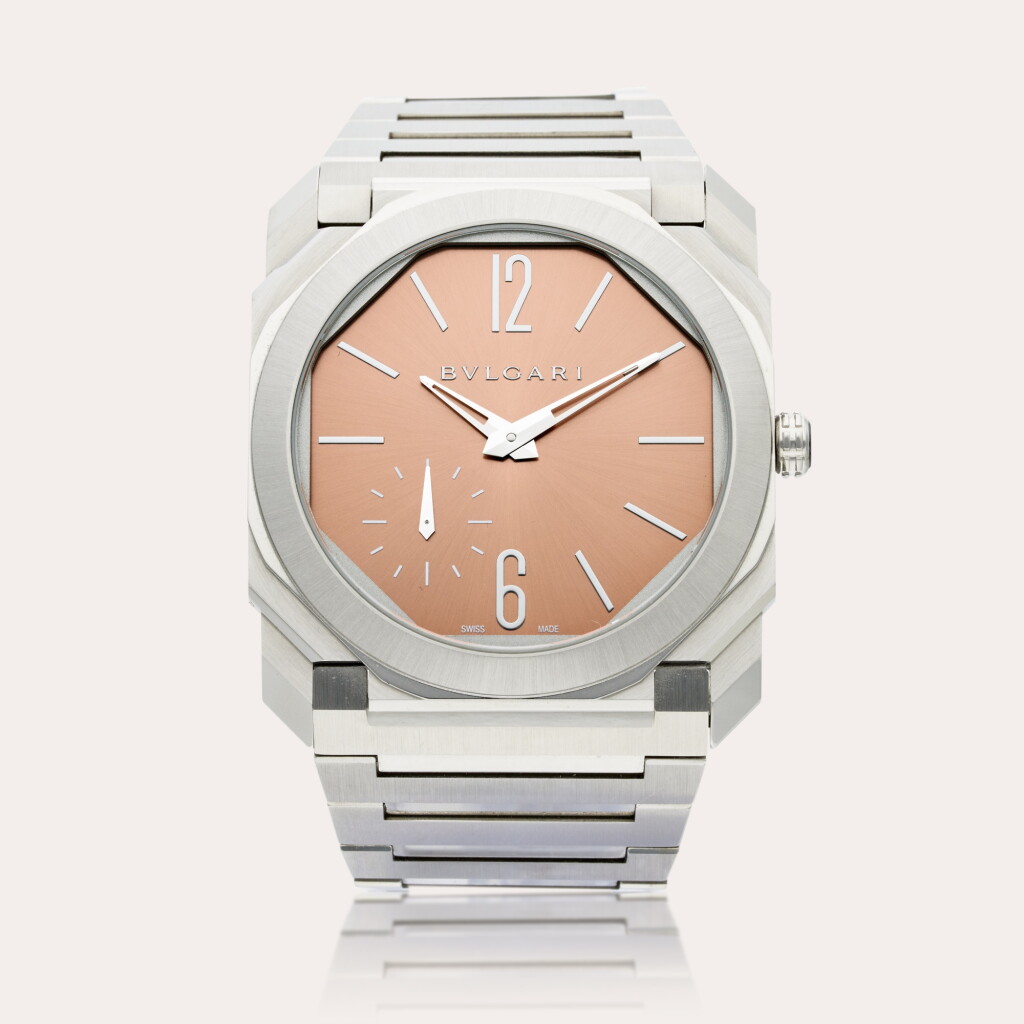 View full screen - View 1 of Lot 337. Reference BGO 40 S XT Octo Finissimo | A stainless steel automatic wristwatch with bracelet, Circa 2023.