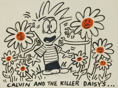 View full screen - View 1 of Lot 420. Calvin and the Killer Daisies.